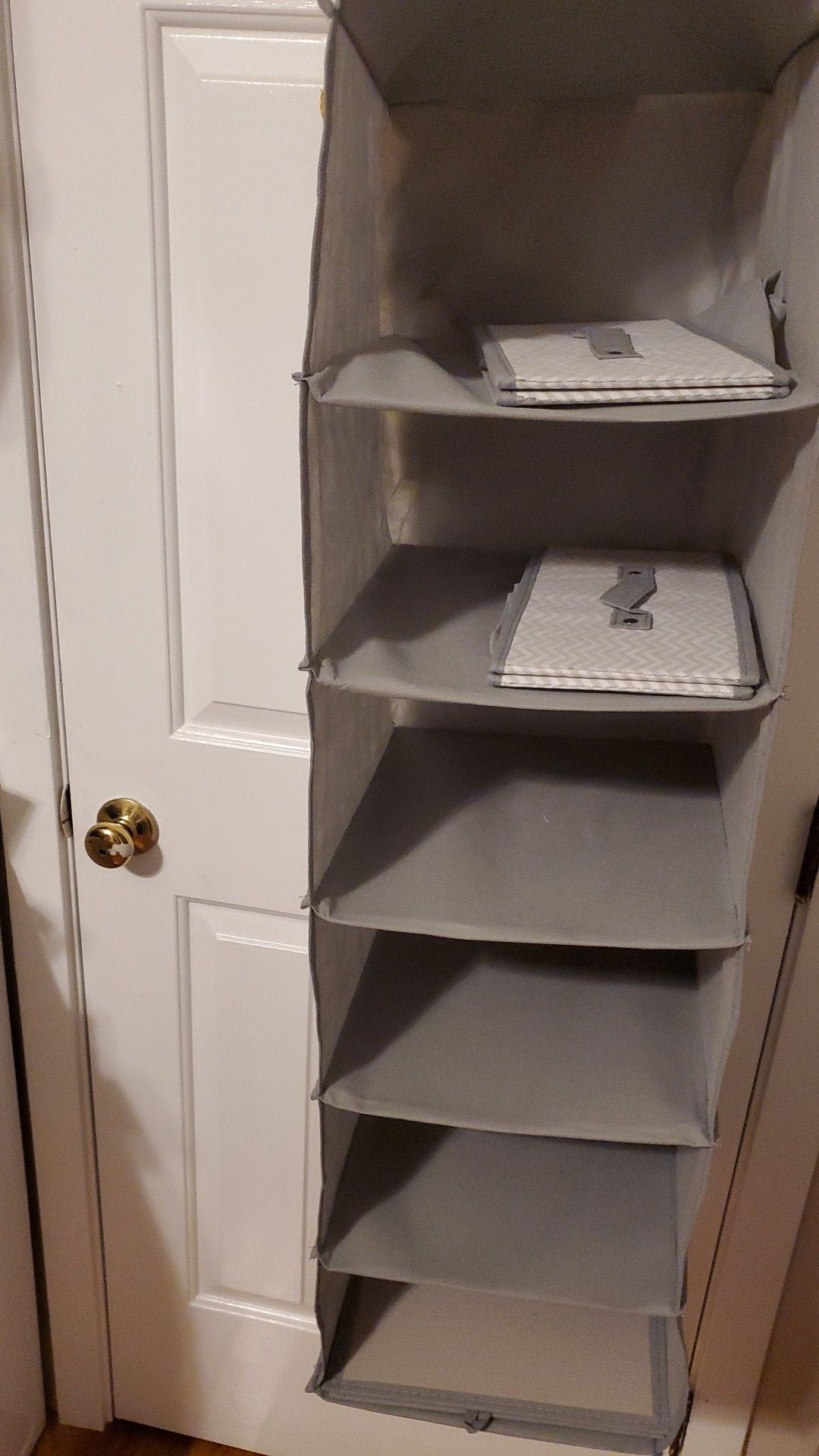 Closet organizer w 2 drawers