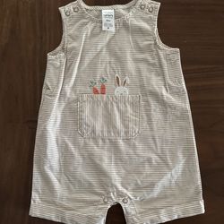 6 month spring romper