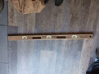 Stanley Level vtg 42-347 Wood 4ft Levels