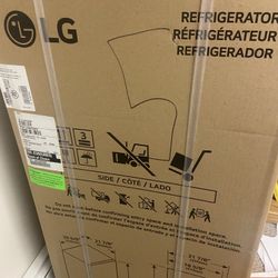 LG 6 Cu. Ft. Refrigerator.