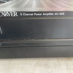Carver Av-405 