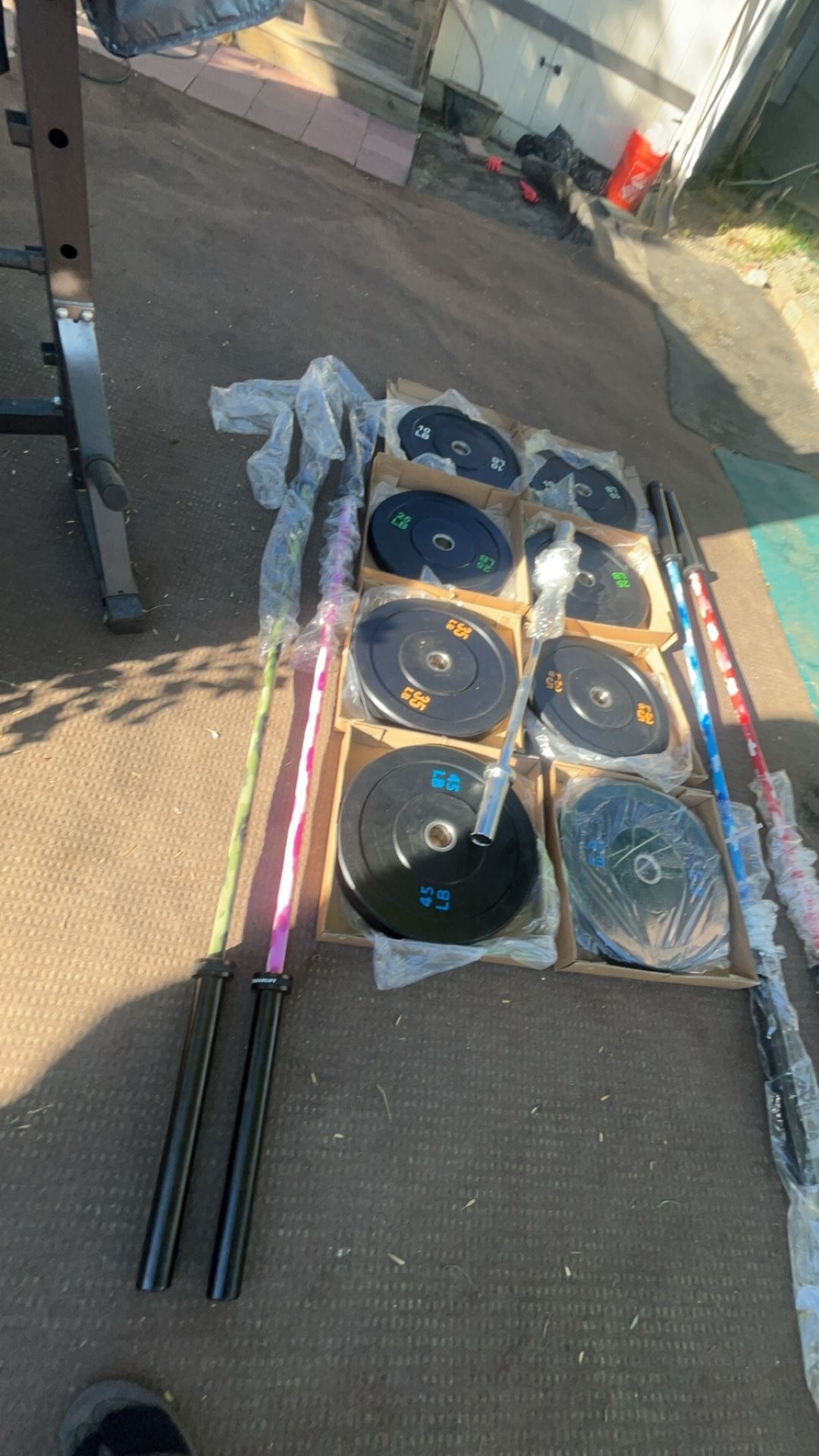 Gym new olympic sets