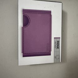Ridge lilac Biflex Wallet