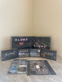 Alone Kickstarter Collection – Sealed / Complete Bundle w Expansions & KS Extras