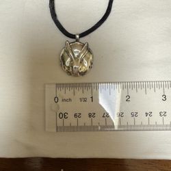 Museum Of Fine Arts Sterling Rabbit Pendant Necklace 