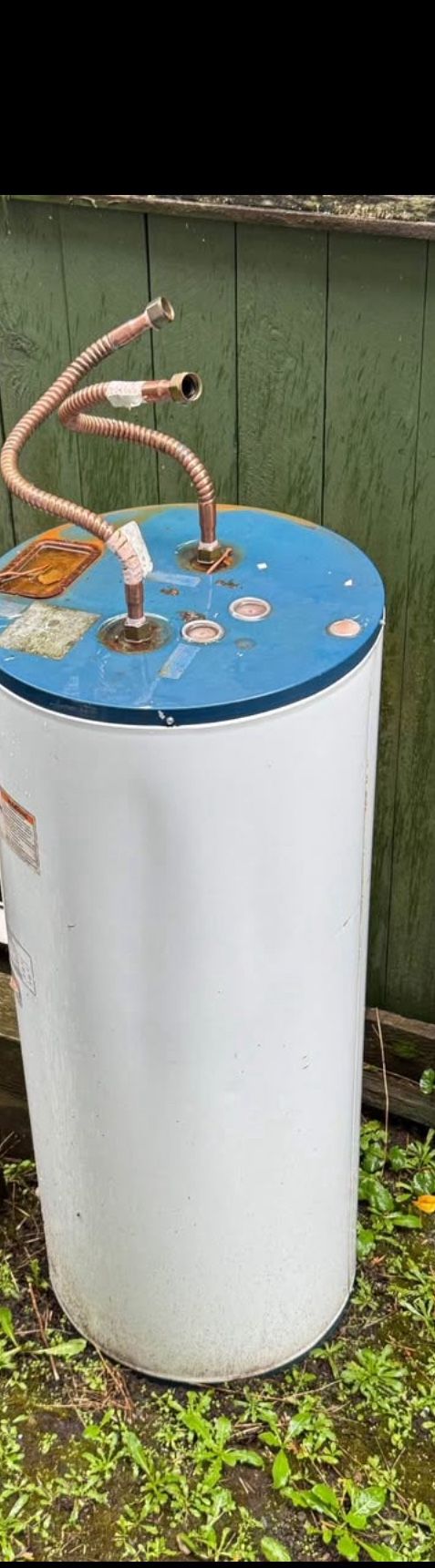 Free Scrap Metal Water Heater