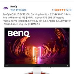 Benq 4K Monitor 32in