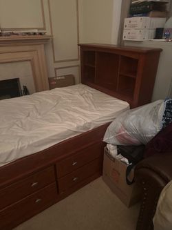 Twin Captains bed