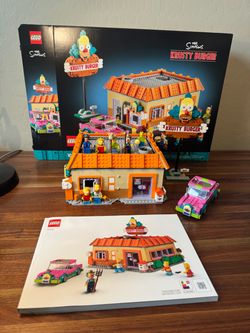 LEGO The Simpsons - Krusty Burger - 100% Complete w/ box and instructions