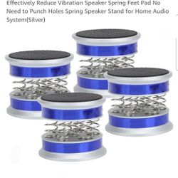Audio Isolation Feet Pad, 4pcs Preffair Effectively Reduce Speaker Vibration New