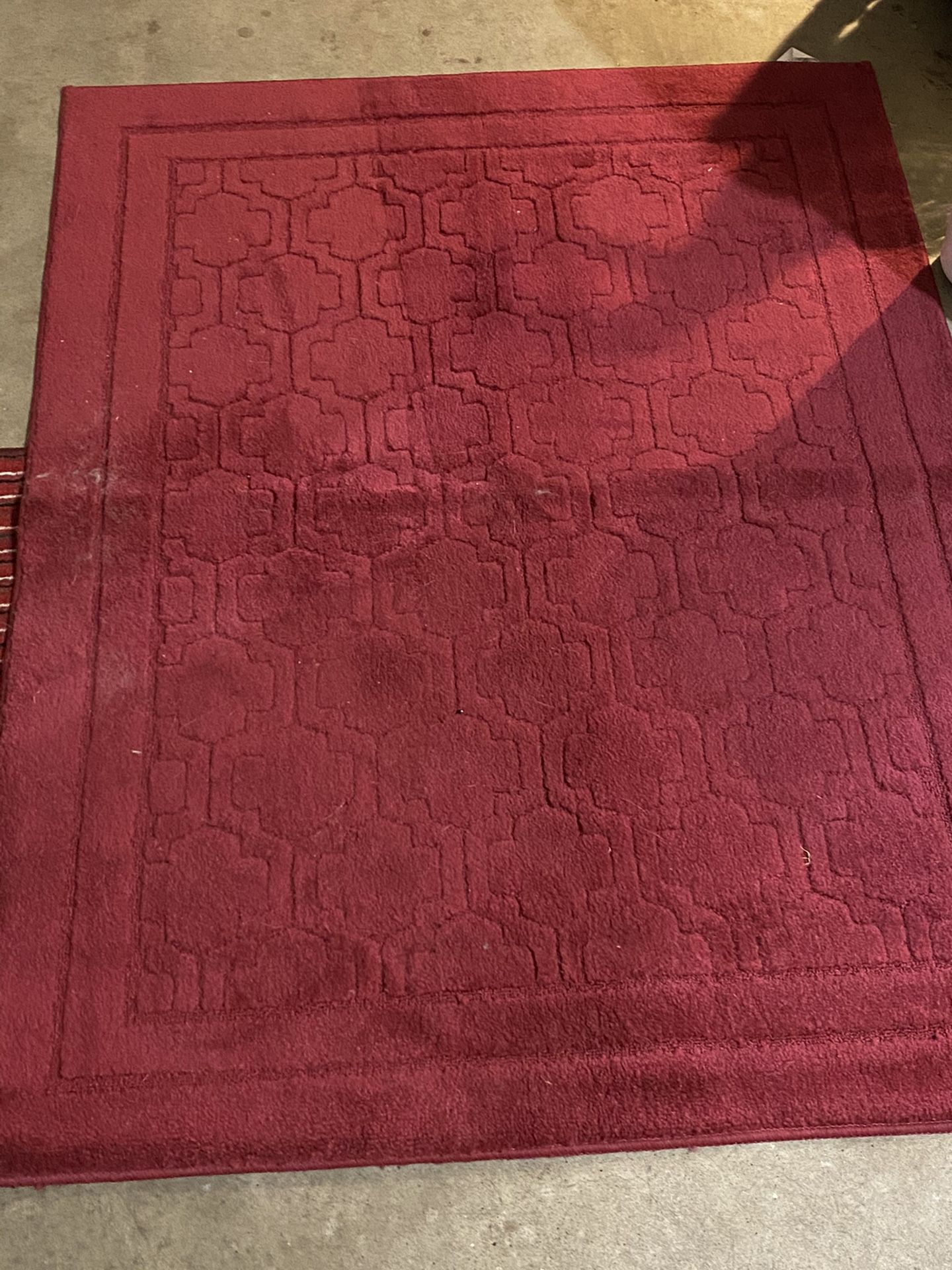 Red rugs- various sizes