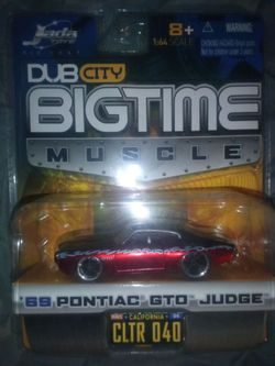 Jada Toys '69 Pontiac GTO Judge Die Cast