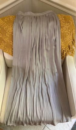 Bershka pleated maxi skirt Small