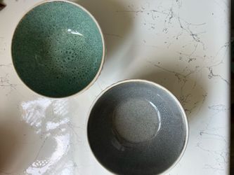 two ceramic bowls
