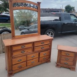 DRESSER AND NIGHTSTAND