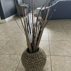 Stone Circular Plant Holder