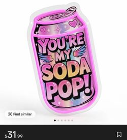 Soda Pop Neón Sign
