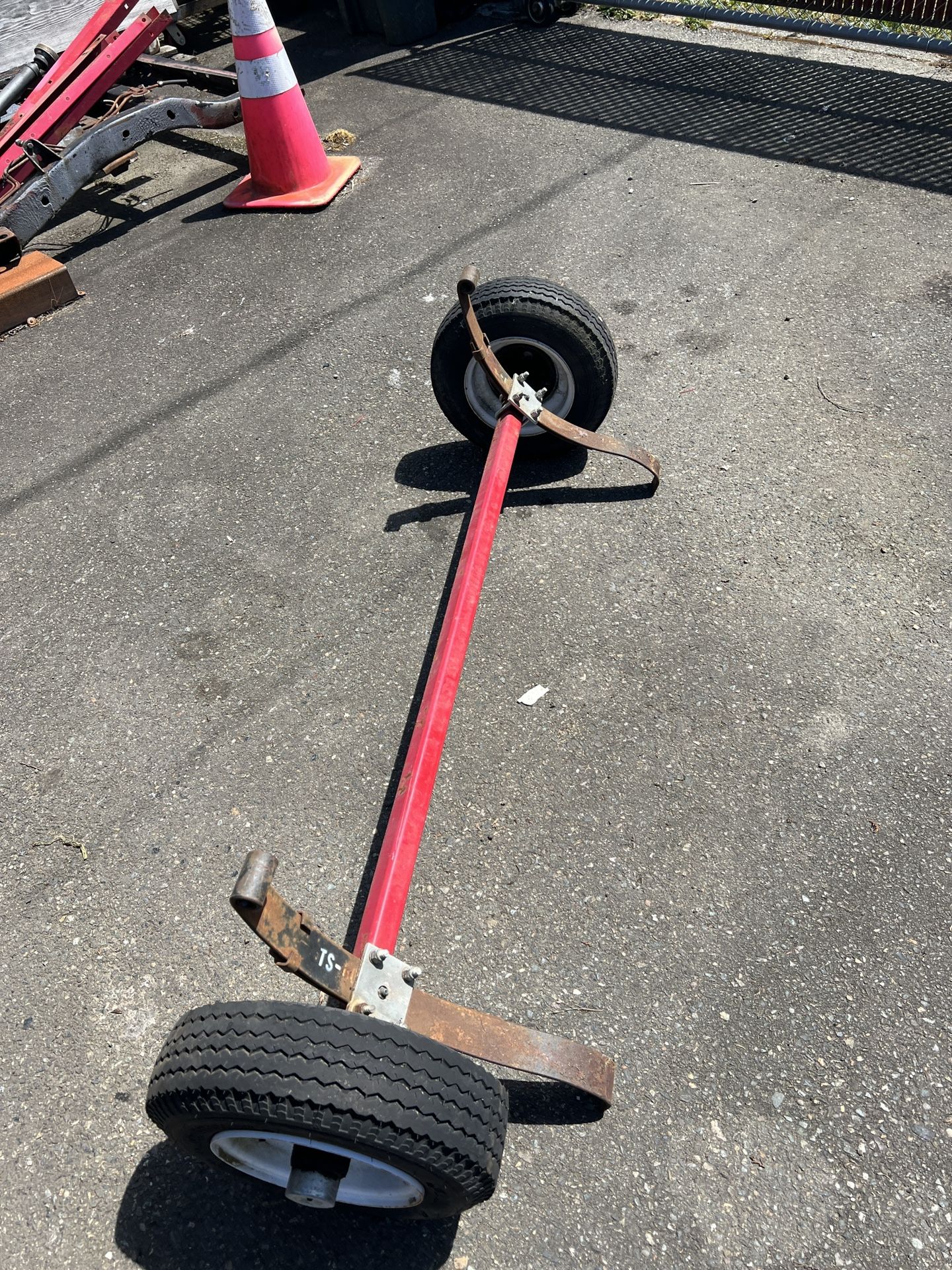 Trailer Axle And Tires