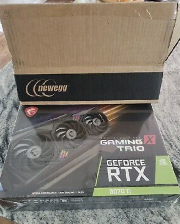 MSI GeForce RTX 3070 Ti GAMING X TRIO 8GB GDDR6X - Unopened - Brand New