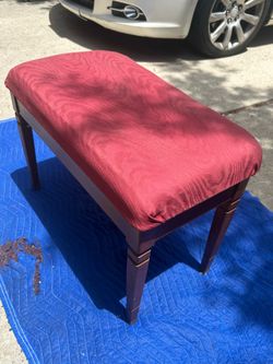 Piano bench seat