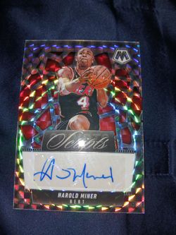 2024-25 Panini Mosaic Scripts| Harold Miner