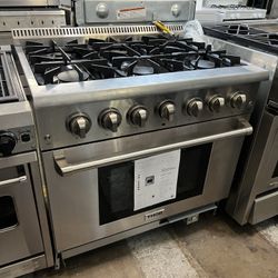 Thor Dual Fuel Gas Range Stainless Steel 
