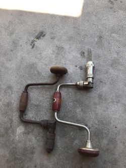 Hand drills old school make offer