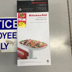 Kitchen Aid Large Food Tray Stand Mixer Attachment