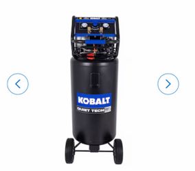 Kobalt QUIET TECH 26-Gallon Portable Electric 150 PSI Vertical Air Compressor