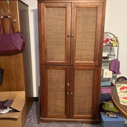 6’ Tall Tropical Style Cabinet
