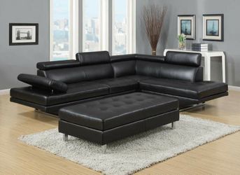 New Ibiza Sectional Sofa and Ottoman Set ONLY $699