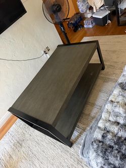 Grey Coffee Table with Matching side Tables