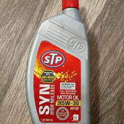 STP Full Synthetic High Mileage 5W/30 Motor Oil