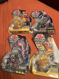 Assortment Bakugan figures low NEW IN BOX