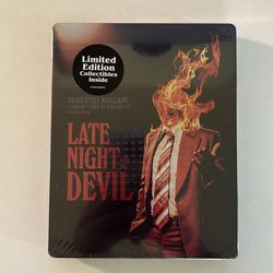 Late night with the devil limited edition Blu-ray