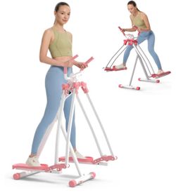 Air Walker Exercise Machine, Home Space Walker Aerobic Stepper, Foldable Elliptical for Small Space