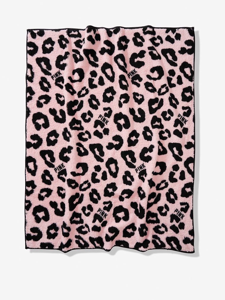 Pink Sherpa blanket