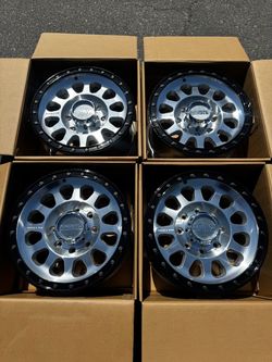 FINANCING AVAILABLE Method MR315 8x6.5 17” Wheels Machined with Gloss Black Rings +25 Offset