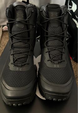 Under Armour Black Tactical Mid Boots 9.5
