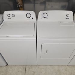 Amana Commercial Washer And Dryer Set 