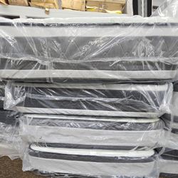 Queen Double Pillow Top Firm Double-Sided Mattress Fast Delivery Factory Direct