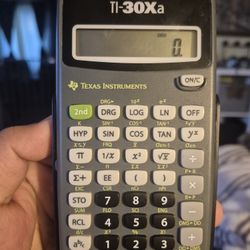 Texas Instruments TI 30Xa Calculator