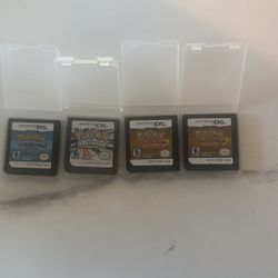 Bundle Lot Of Pokemon Nintendo Ds Games 