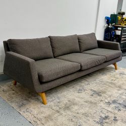 American Leather Mid Century Modern Designer Sofa — Nash Collection $4.4k new