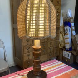 Pair Of Vintage Retro Lamps 