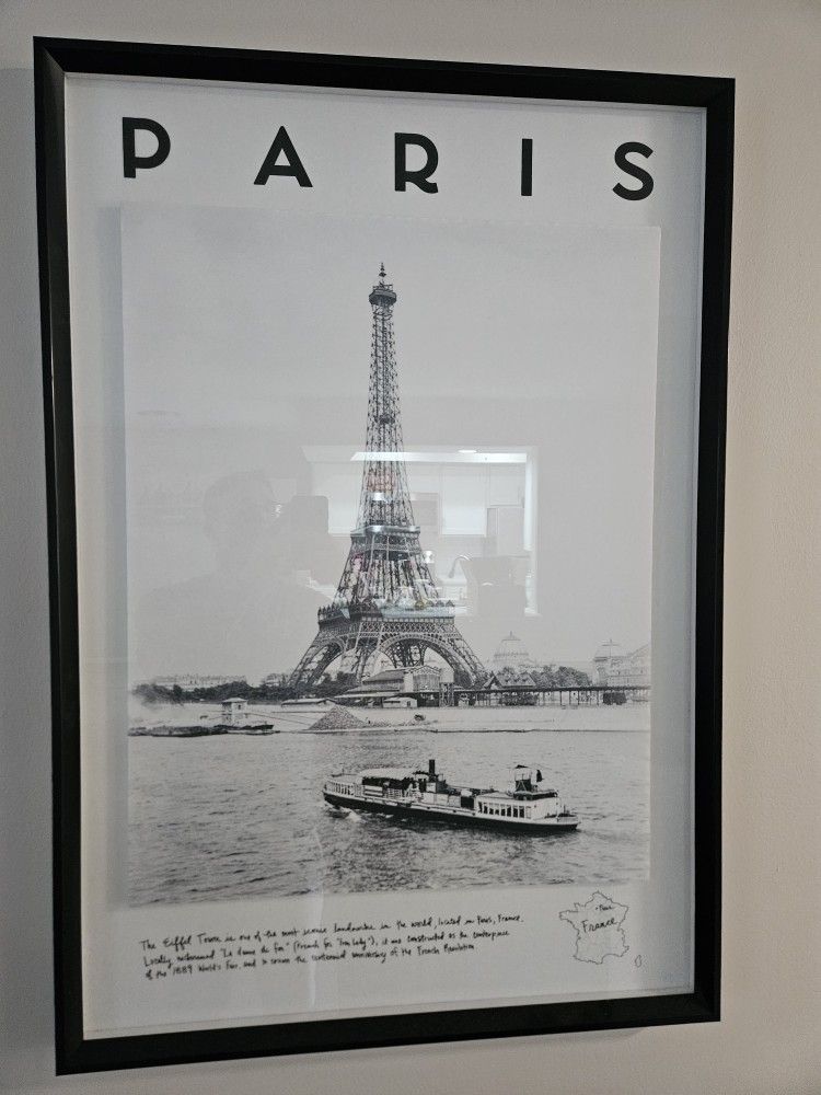 Paris Framed Art Decor