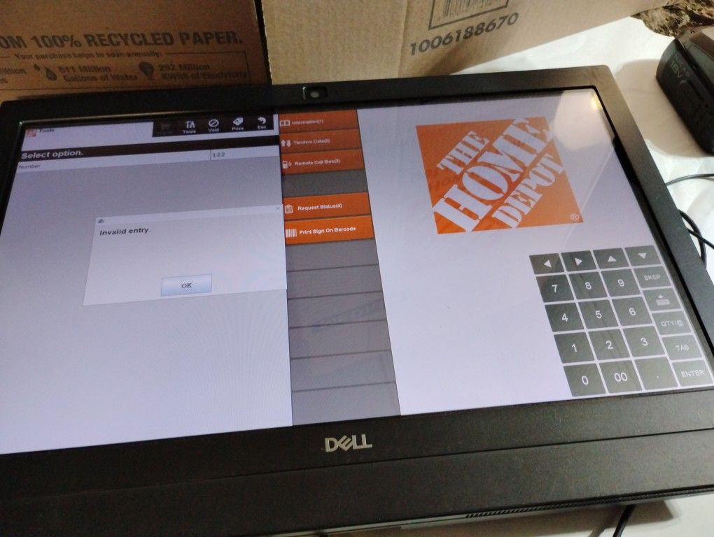Dell All In One Touchscreen Computer 7450 Ex Home Depot