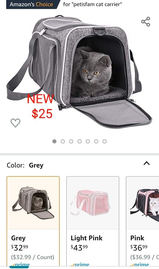 Dog Or Cat Carrier. NEW!