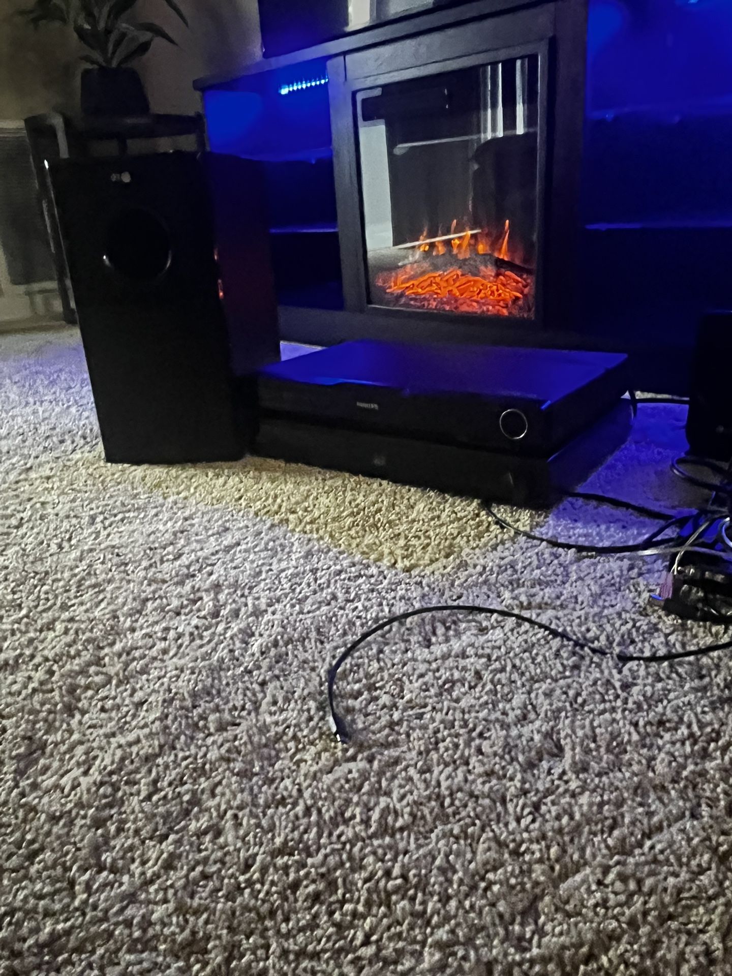 DVD player and surround system