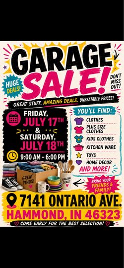 Garage Sale - Multi Family Hammond, IN